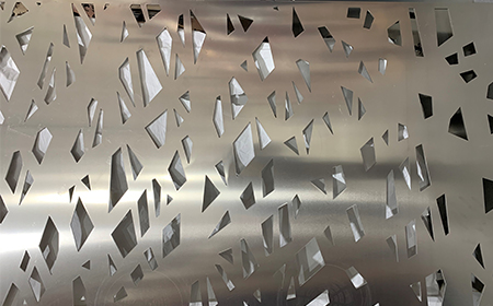 Laser Cut Metal Pergola Soleil Panels in Los Angeles
