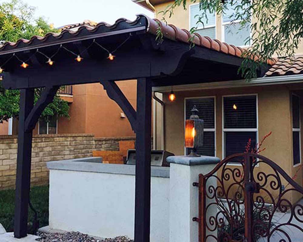 Los Angeles wood patio covers