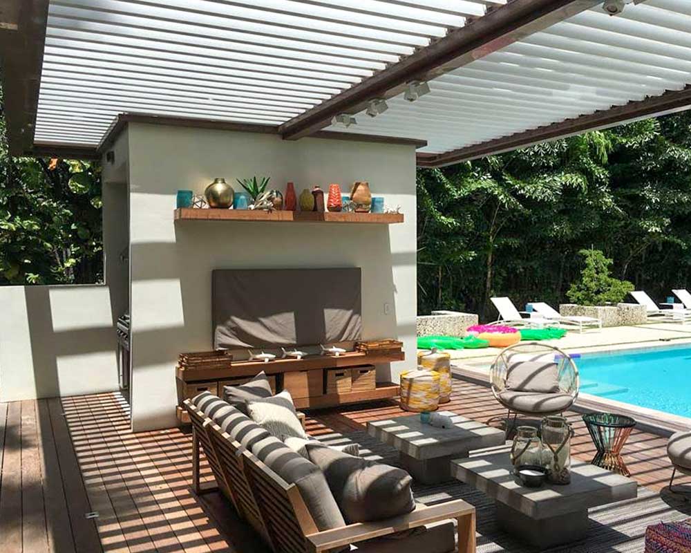 equinox Louvered roof system