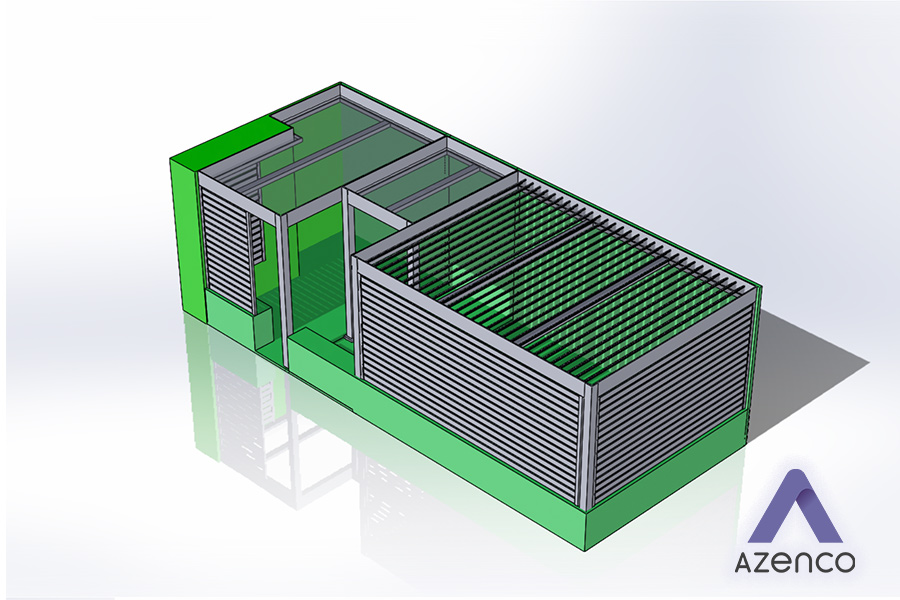 Azenco louvered Pergol Los Angeles