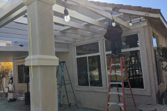 ALUMAWOOD COMBINATION PATIO COVER SANTA CLARITA