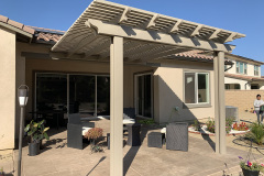 ALUMAWOOD LAGUNA LATTICE PERGOLA LOS ANGELES