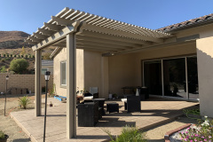 ALUMAWOOD LAGUNA LATTICE PERGOLA LOS ANGELES