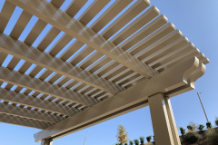 ALUMAWOOD LAGUNA LATTICE PERGOLA LOS ANGELES