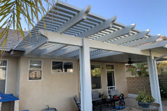 Alumawood Lattice & Insulated patio cover combination