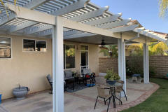 Alumawood Lattice & Insulated patio cover combination