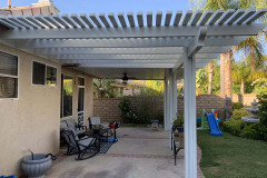 Alumawood Lattice & Insulated patio cover combination