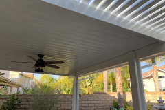 Alumawood Lattice & Insulated patio cover combination