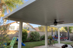 Alumawood Lattice & Insulated patio cover combination