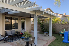 Alumawood Lattice & Insulated patio cover combination
