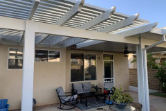 Alumawood Lattice & Insulated patio cover combination