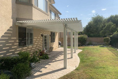 Alumawood Lattice Patio Cover in Stevenson Ranch