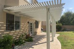 Alumawood Lattice Patio Cover in Stevenson Ranch