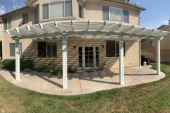 Alumawood Lattice Patio Cover in Stevenson Ranch