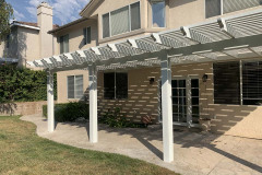 Alumawood Lattice Patio Cover in Stevenson Ranch
