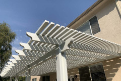 Alumawood Lattice Patio Cover in Stevenson Ranch