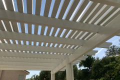 Alumawood Lattice Patio Cover in Stevenson Ranch