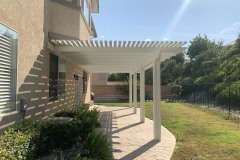 Alumawood Lattice Patio Cover in Stevenson Ranch