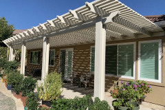 Alumawood lattice patio cover in Thousand oaks
