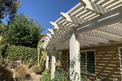 Alumawood lattice patio cover in Thousand oaks