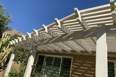 Alumawood lattice patio cover in Thousand oaks