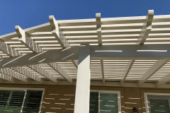 Alumawood lattice patio cover in Thousand oaks