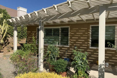 Alumawood lattice patio cover in Thousand oaks