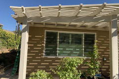 Alumawood lattice patio cover in Thousand oaks