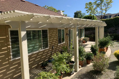 Alumawood lattice patio cover in Thousand oaks