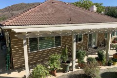 Alumawood lattice patio cover in Thousand oaks