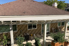 Alumawood lattice patio cover in Thousand oaks