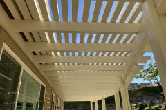 Alumawood lattice patio cover in Thousand oaks