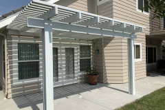 Alumawood Lattice Patio Cover in Valencia Ca