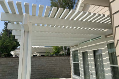 Alumawood Lattice Patio Cover in Valencia Ca