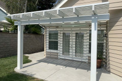 Alumawood Lattice Patio Cover in Valencia Ca