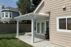Alumawood Lattice Patio Cover in Valencia Ca