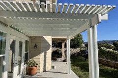 Alumawood Lattice Patio Cover in Valencia Ca
