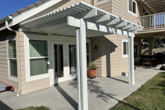 Alumawood Lattice Patio Cover in Valencia Ca