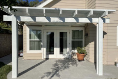 Alumawood Lattice Patio Cover in Valencia Ca