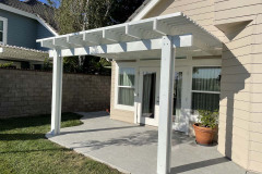 Alumawood Lattice Patio Cover in Valencia Ca
