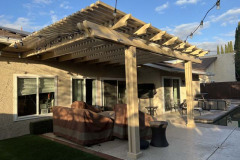 ALUMAWOOD LATTICE SANTA CLARITA PERGOLA