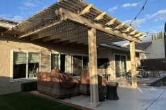 ALUMAWOOD LATTICE SANTA CLARITA PERGOLA