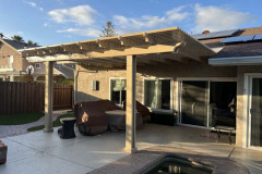 ALUMAWOOD LATTICE SANTA CLARITA PERGOLA