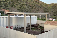 Alumawood Newport Shed  Pergola in Santa Clarita