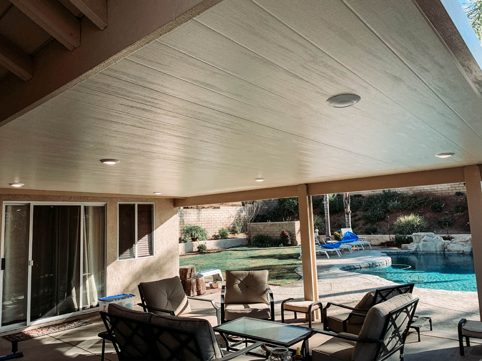 Alumawood Patio Cover in Canyon Country California