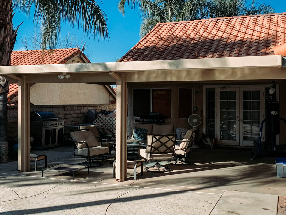 Alumawood Patio Cover in Canyon Country California