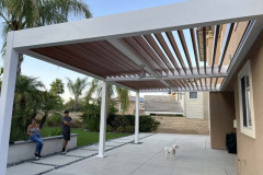 Automated Louvered Roof Pergola in Los Angeles 