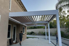 Automated Louvered Roof Pergola in Los Angeles 