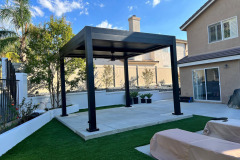 Azenco louvered patio pergola system