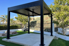 Azenco louvered patio pergola system
